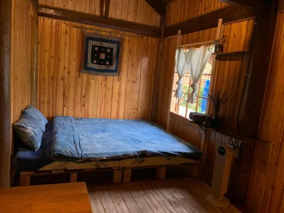 Habitación doble con vistas a la montaña — The Zen House Sapa