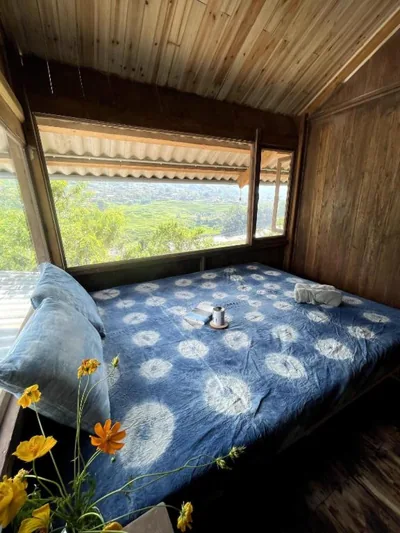 Habitación King con vistas a la montaña — The Zen House Sapa